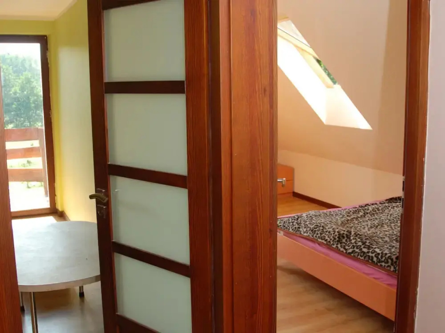 Rustic Riverside Cabin in Forest