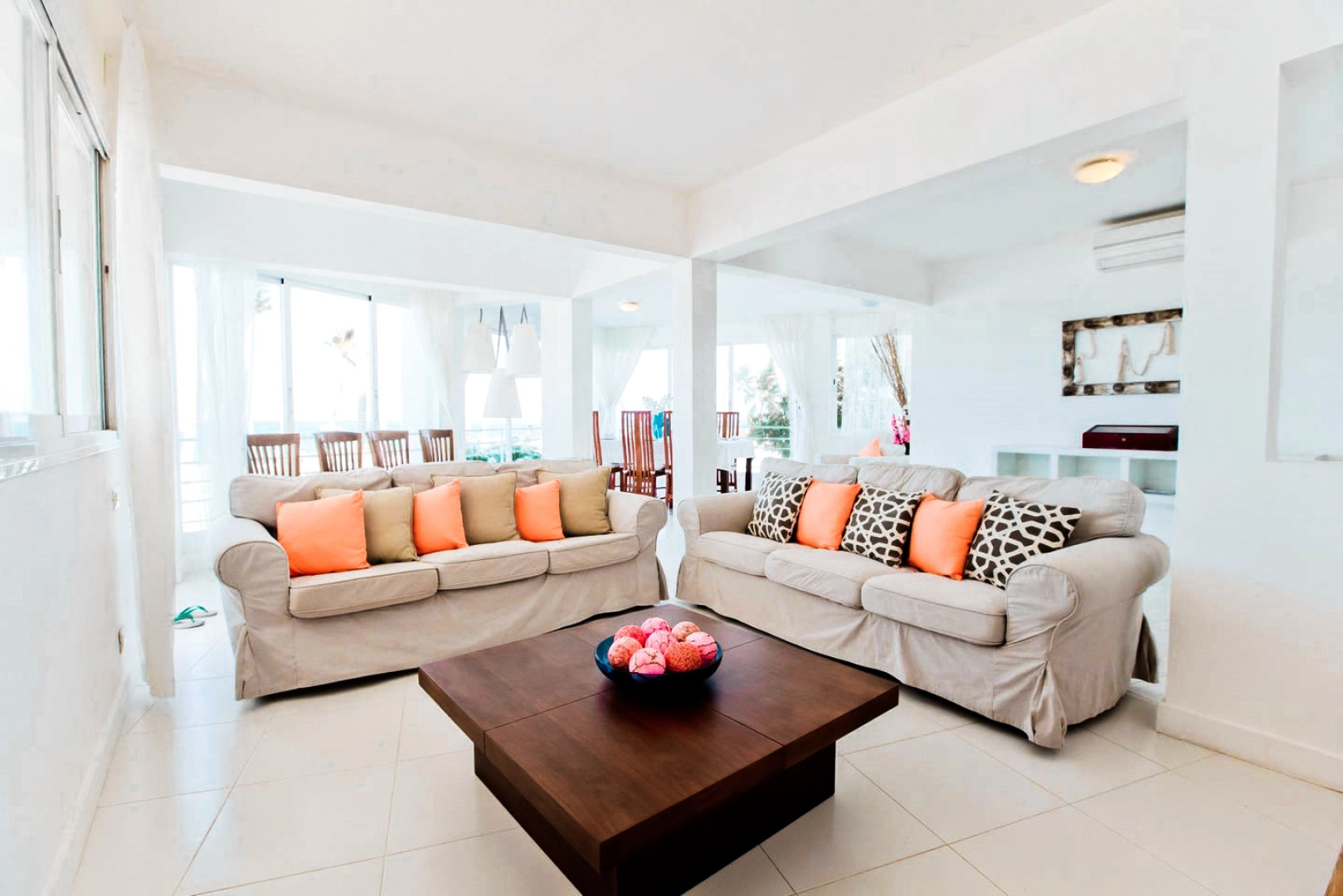 Ocean View Apartment with 3 BDR at Bávaro Beach