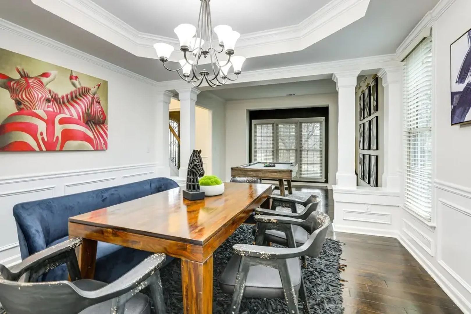Modern Stone Mountain Home w/ Spacious Deck, Grill