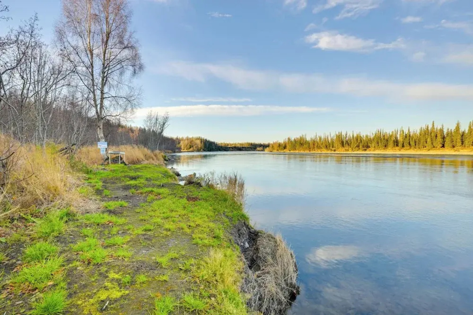 River Views & Fire Pit: Cozy Soldotna Apartment!