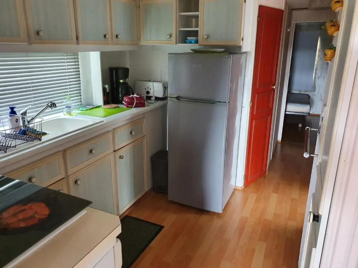 Mobilhomme dans camping