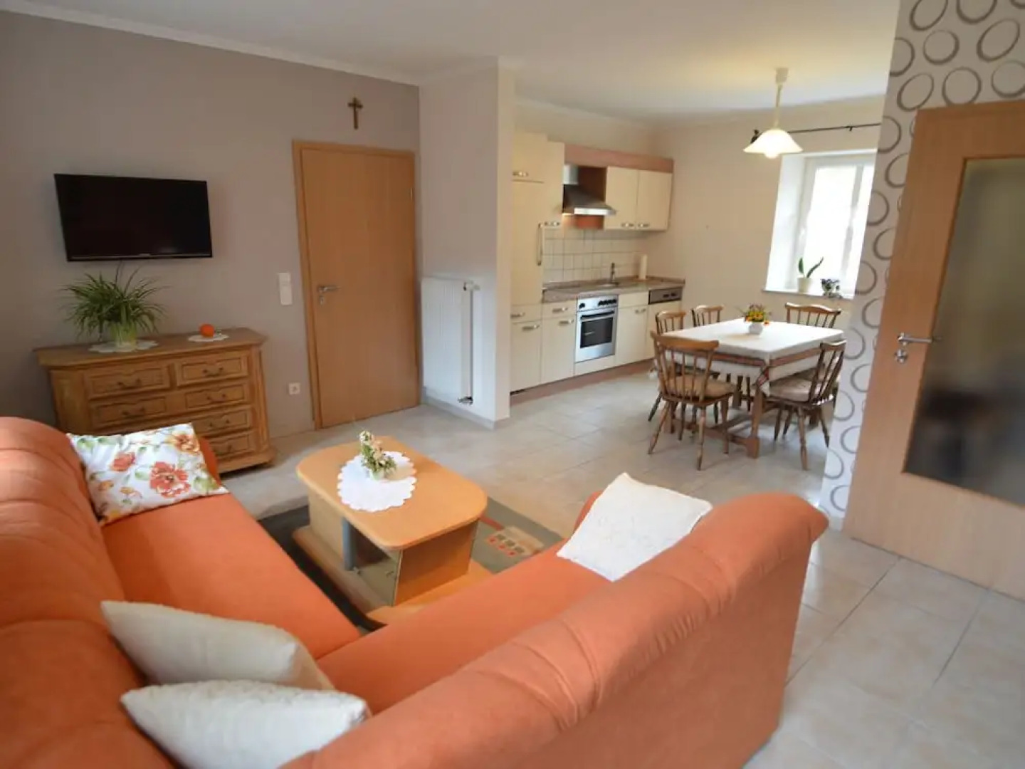 Cushy Apartment in Pltscheid With Garden