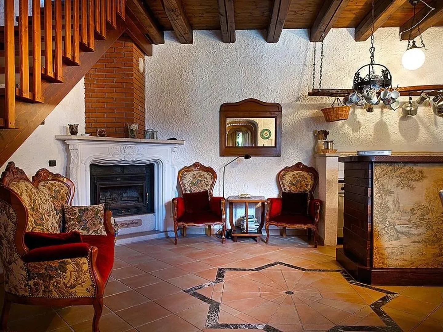 Cottage in Italy With Alpine Fireplace