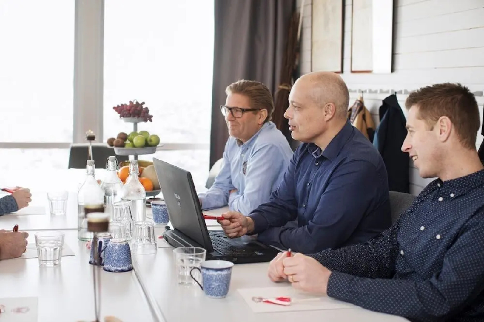 Strandflickornas Husen vid Havet