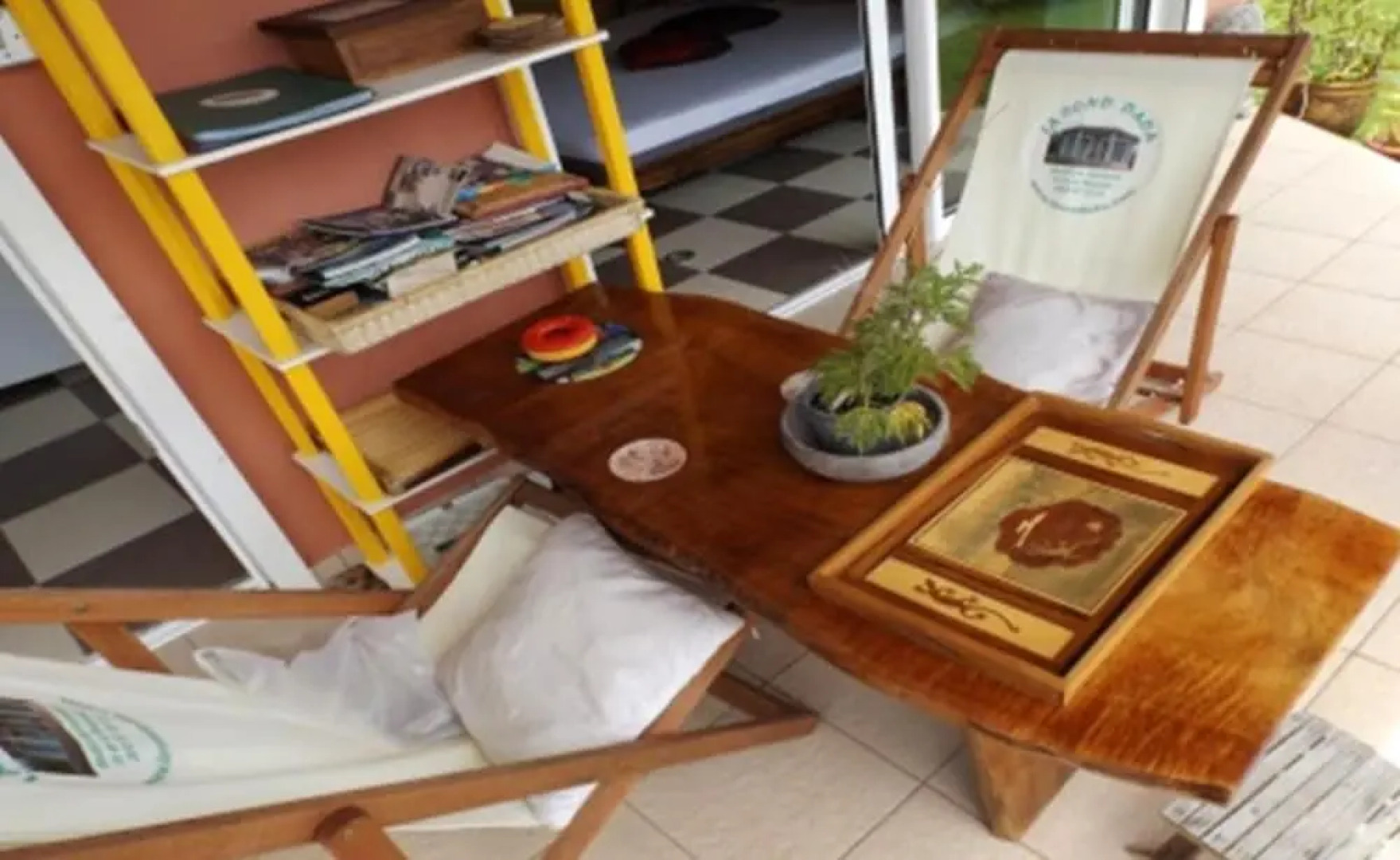 House With one Bedroom in Saint Joseph, With Wonderful Mountain View, Enclosed Garden and Wifi Near the Beach