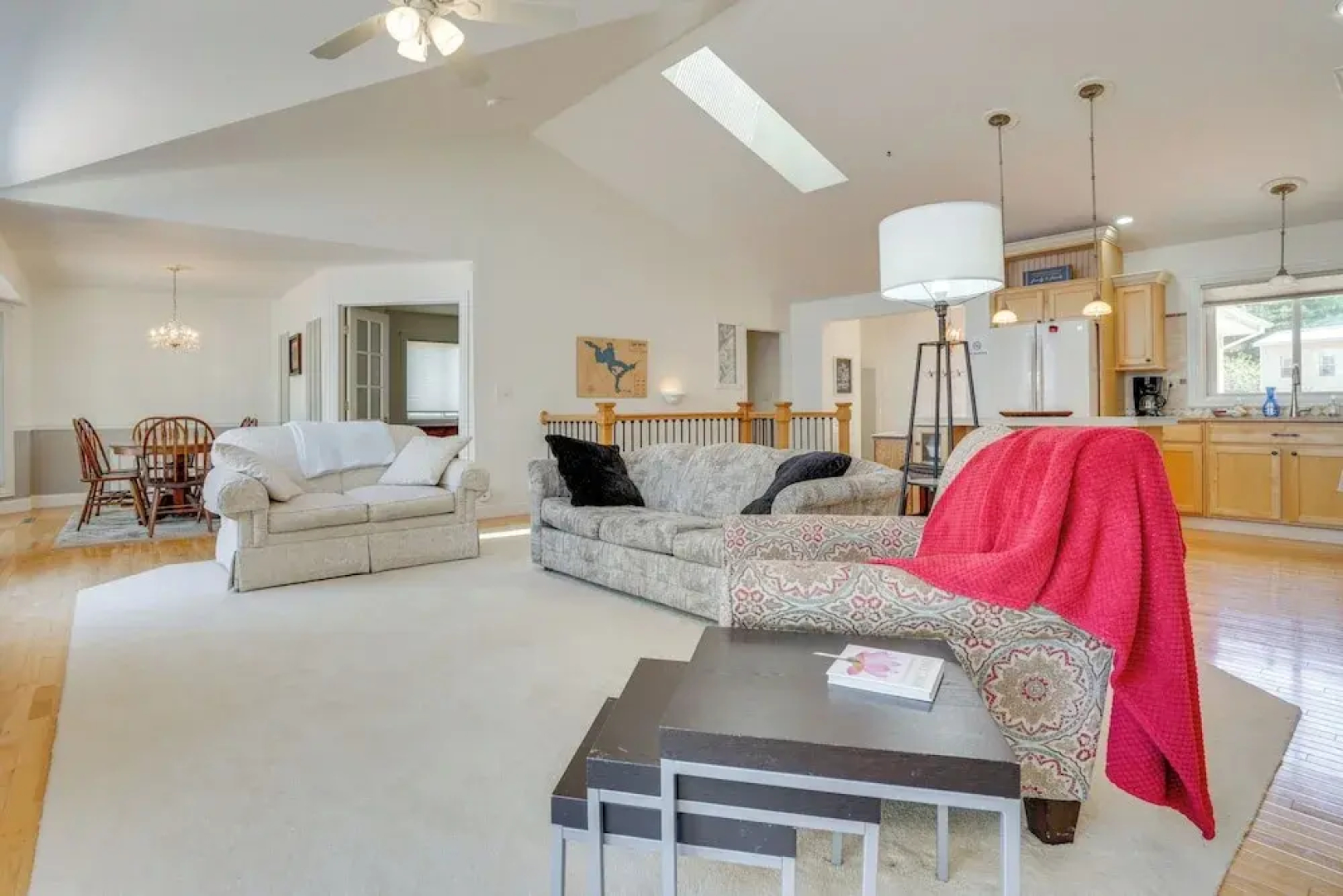 Spacious Lakefront New Auburn Home w/ Sunroom