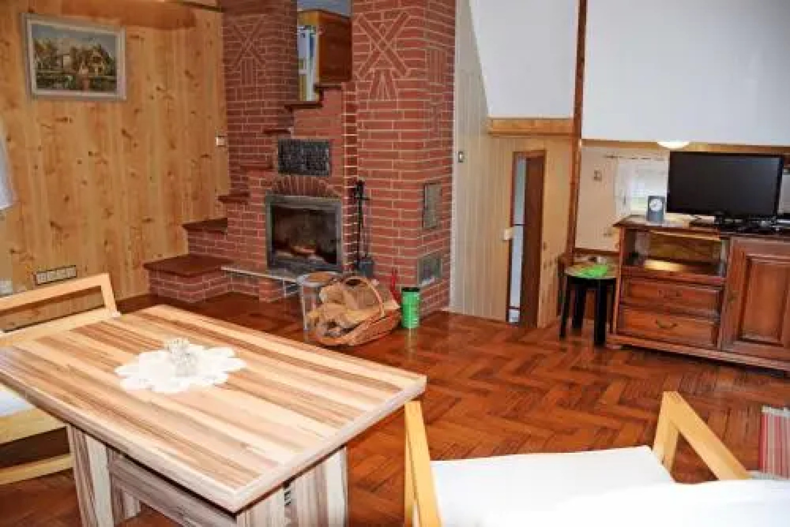 Ferienhaus Mit Kamin Am Granitzwald