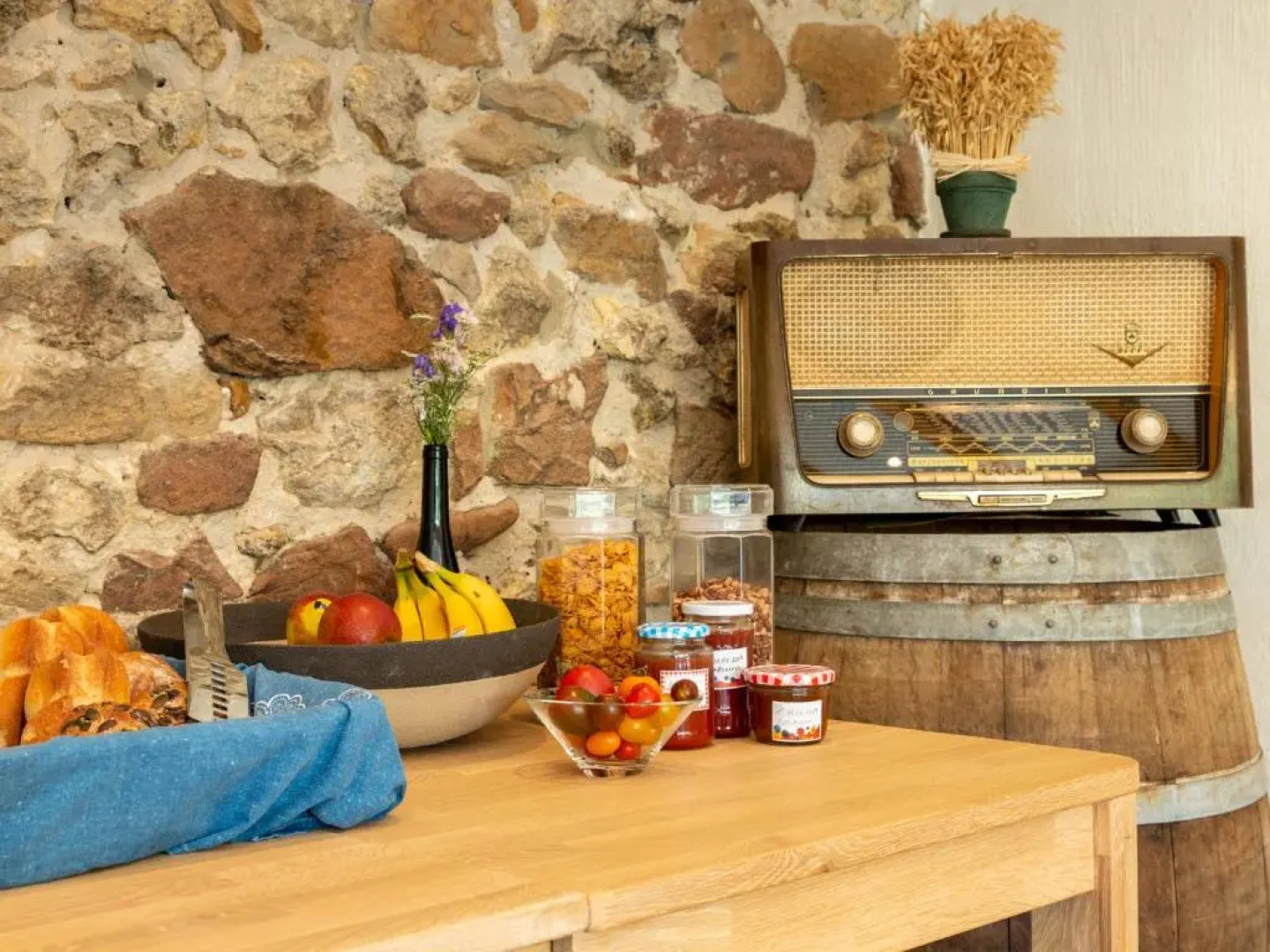 Gästezimmer im Weingut Wolf