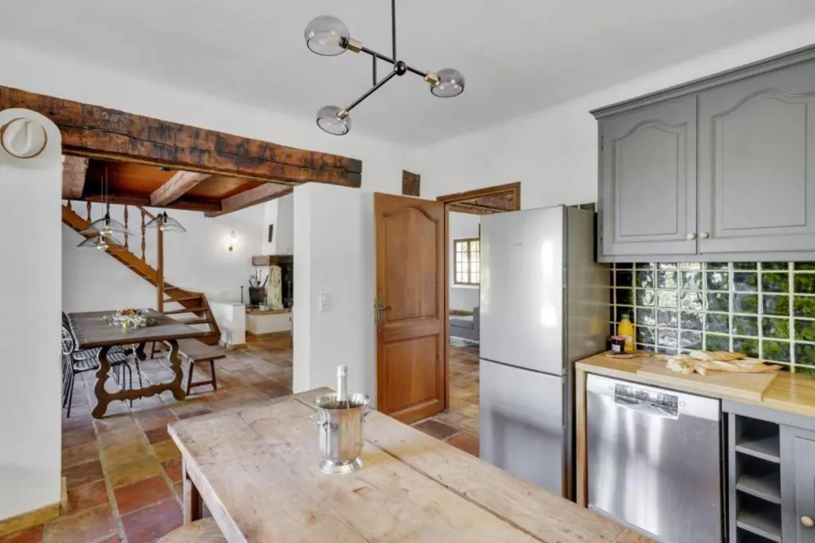 Tranquil 5-Bedroom Stone Villa with Private Pool