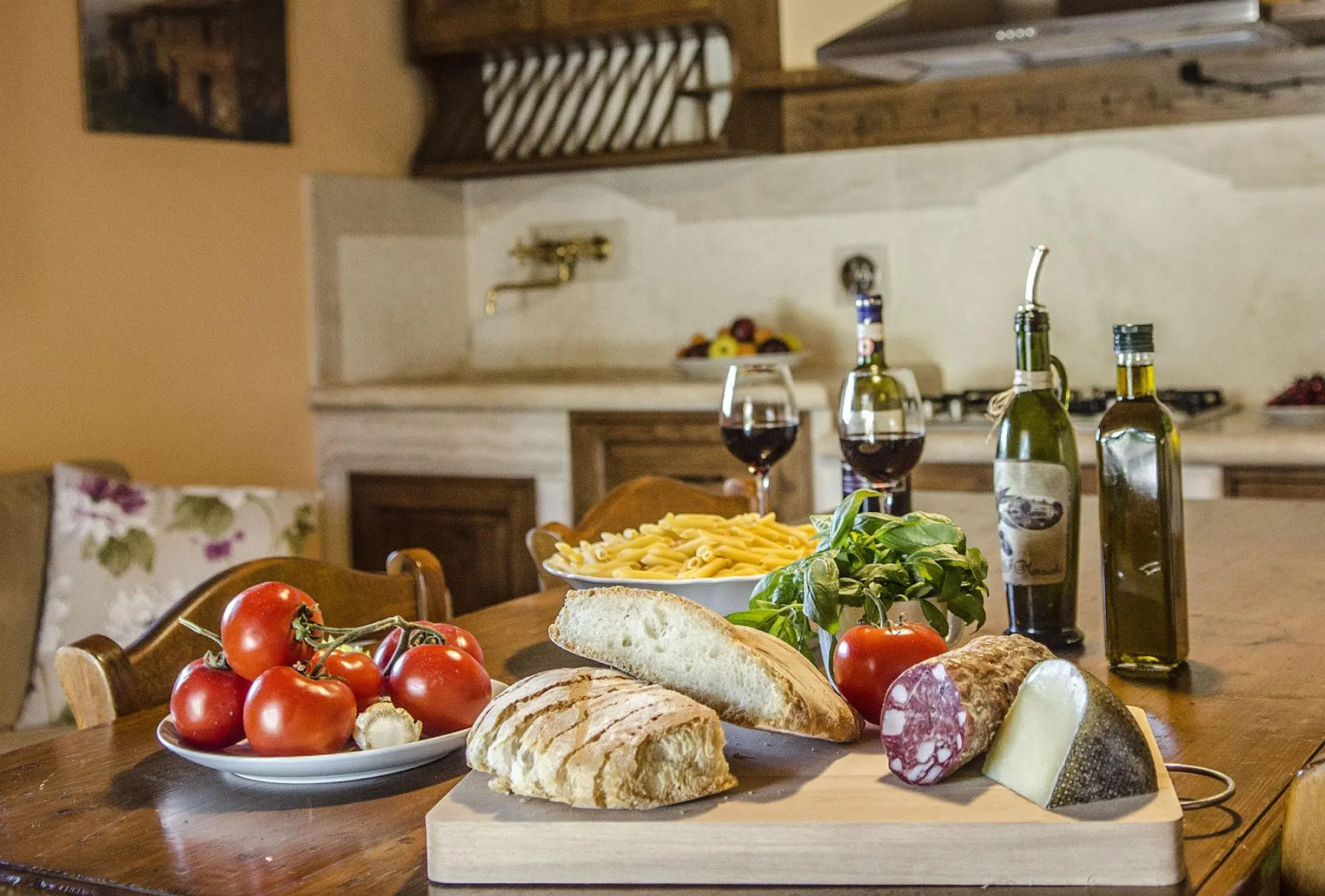 Under the Chianti Sun at Marioli