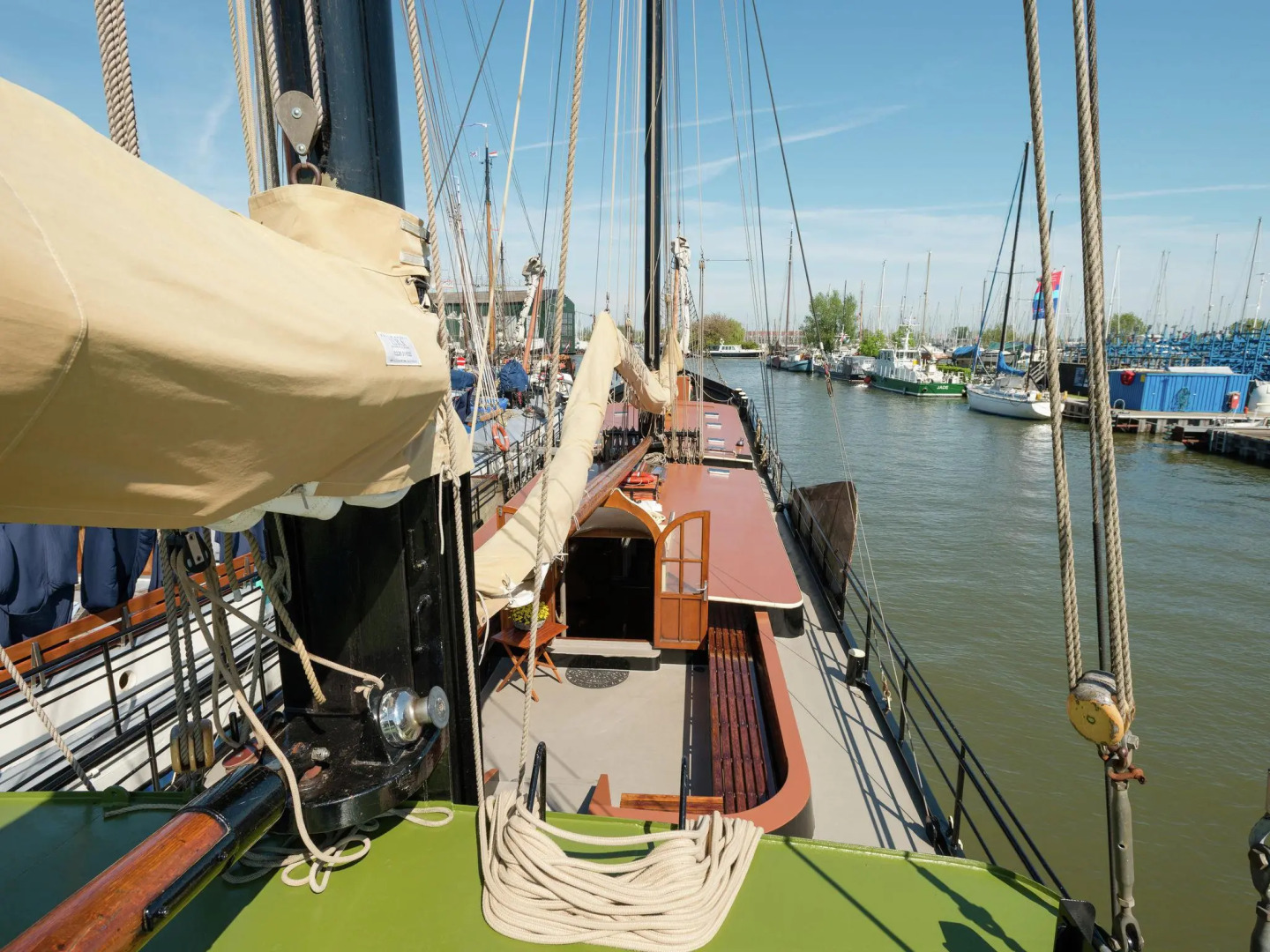 Boat in Leiden Near City Center & Museums