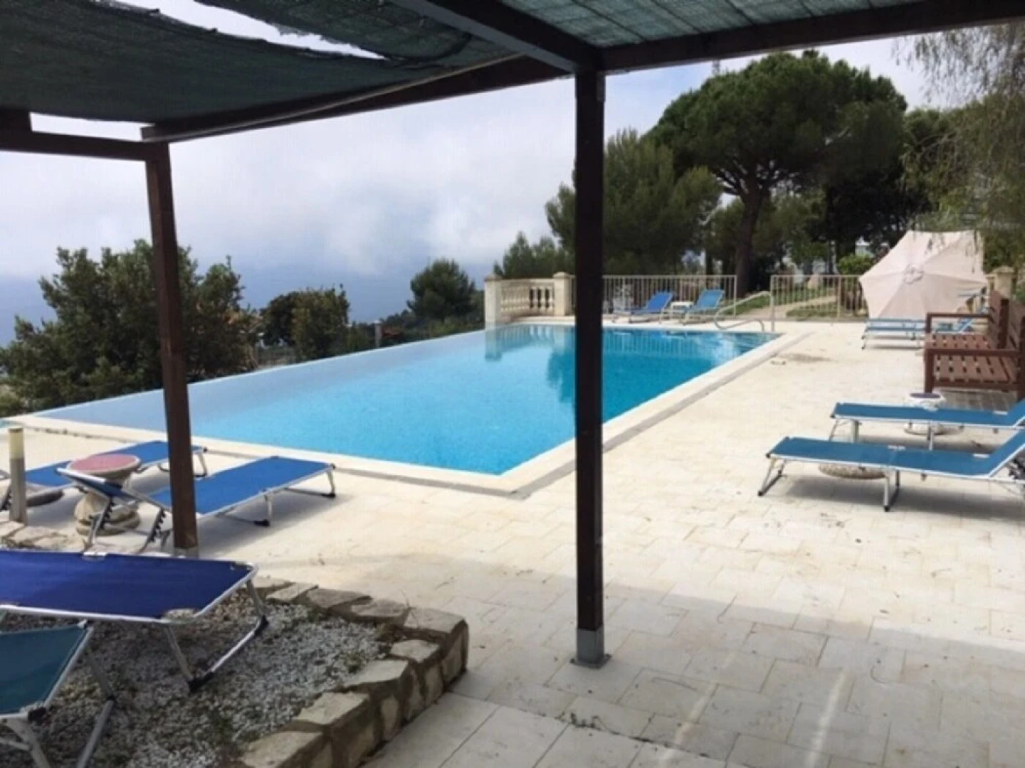 Villa Saint James Pool & View