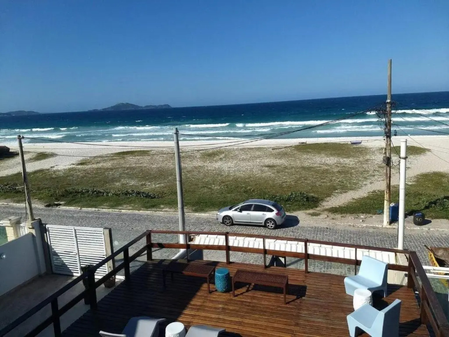 Casa do Beiral Azul: •5 Qts •Pé na areia •Piscina