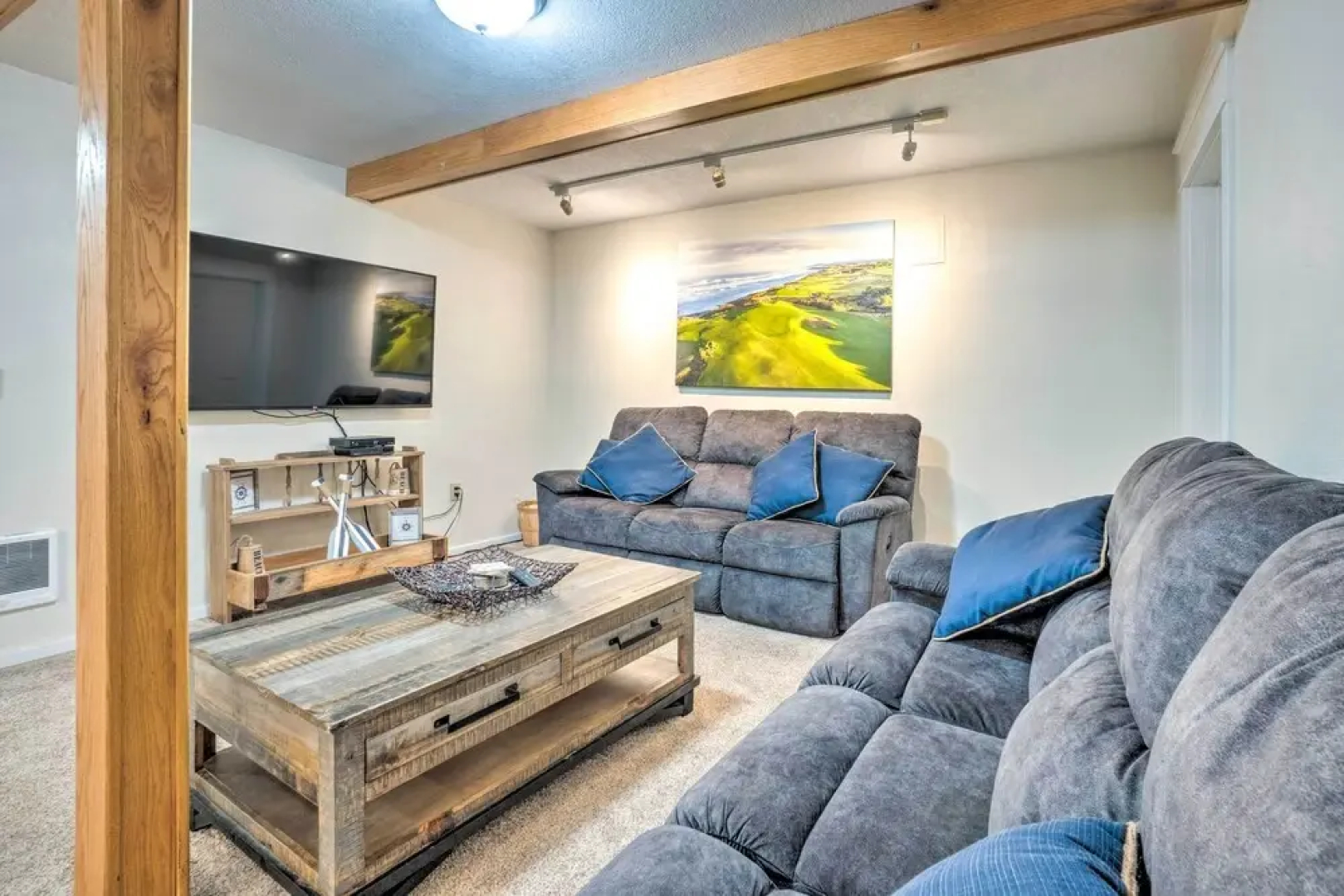 Fire Pit & Bay Views: North Bend Home!