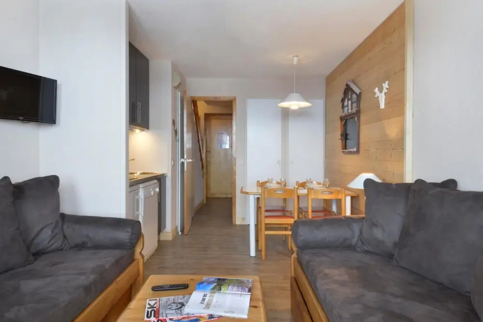 Belle Plagne Three-roomed Apartment for 5 People of 30mâ² on the Slopes Lc520