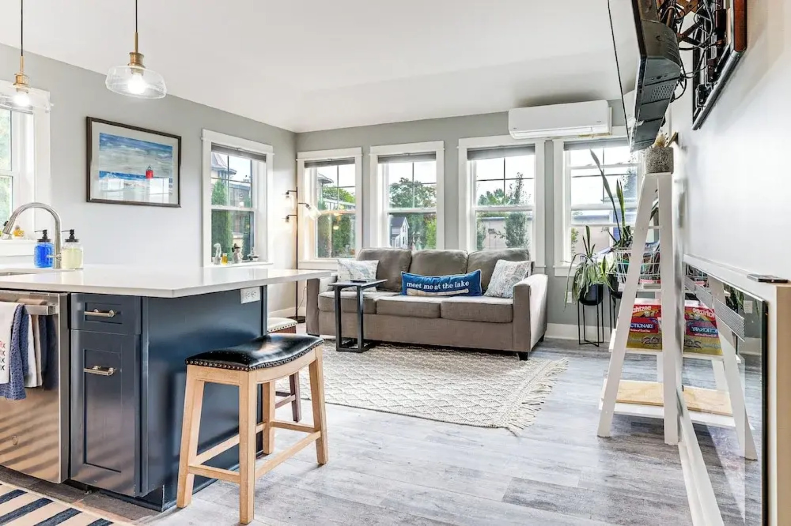 Walk to Dtwn: Charlevoix Condo w/ Fireplace