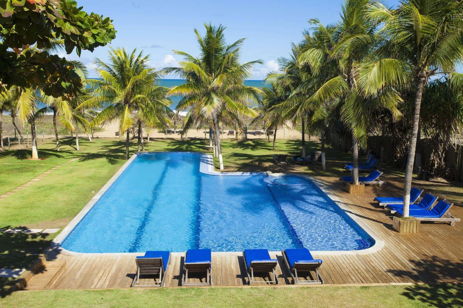 Pousada Praia das Ondas - Pe  na areia