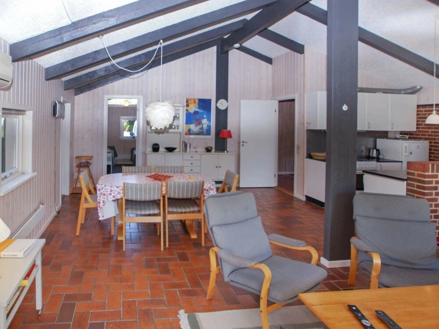 Spacious Holiday Home in Skjern Near Sea