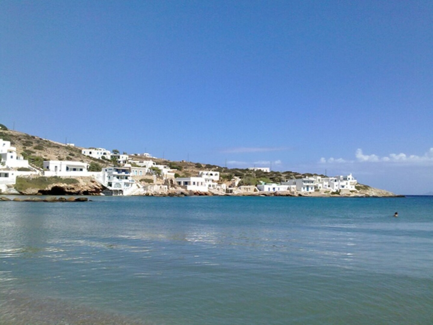 House With 2 Bedrooms in Sikinos, With Wonderful sea View, Enclosed Ga