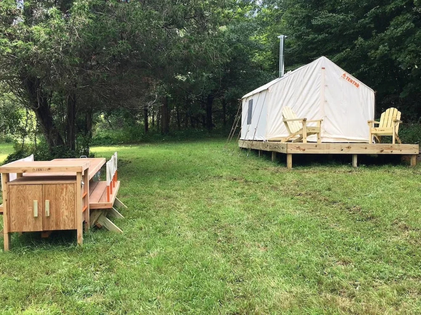 Tentrr - Honey Pot Farm Pond Paradise - Campsite