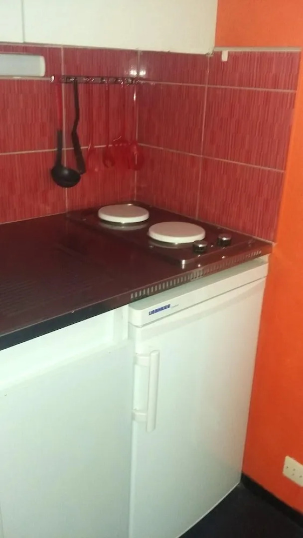 Studio In Villarembert With Wonderful Mountain View And Furnished Balcony 200 M From The Slopes