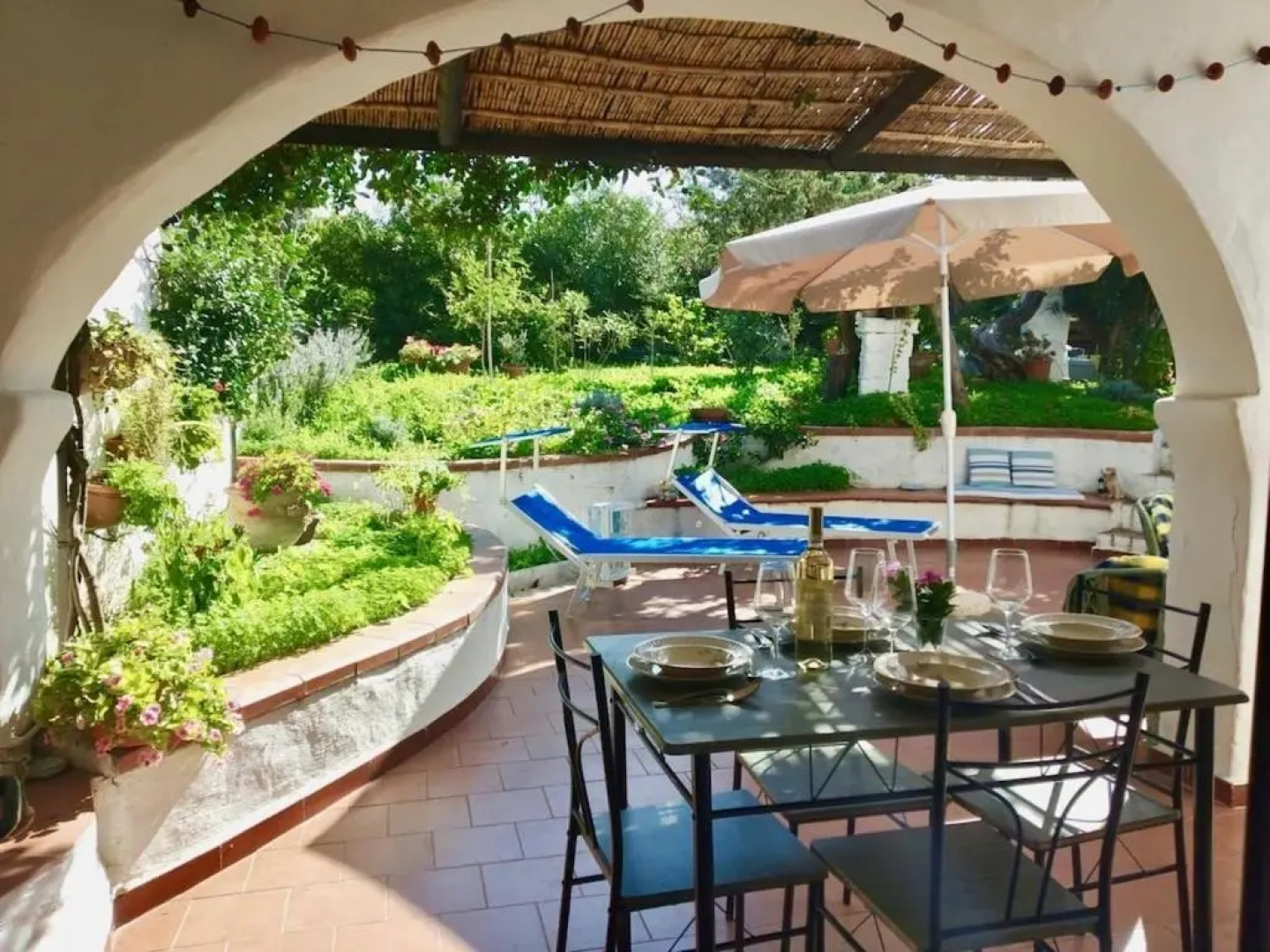 Villa Eden Beach per 8 persone a 50 metri dalla spiaggia con giardino