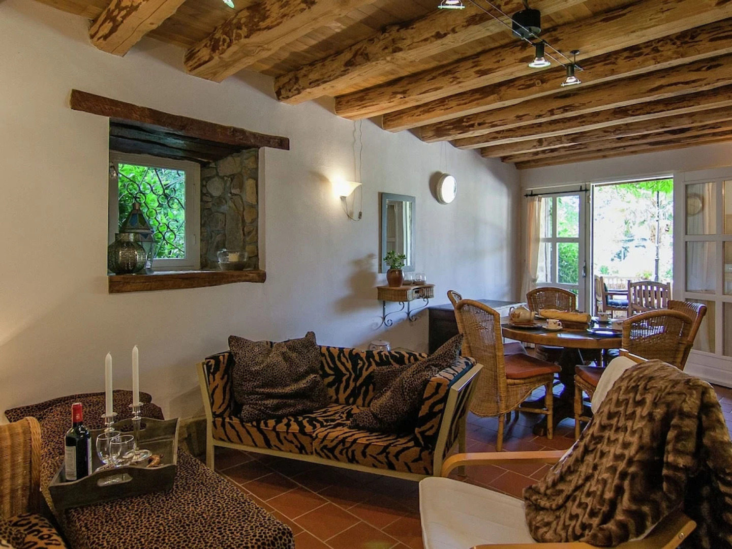 Detached, Romantic Cottage With Communal Swimming Pool, Terraces and Large Garden