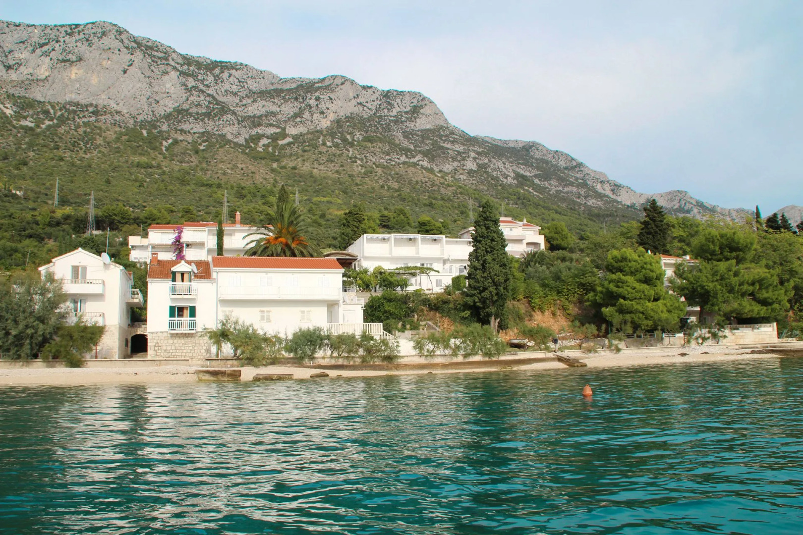 Apartment Bale - right at the beach: A1 Plaza Brist, Riviera Makarska