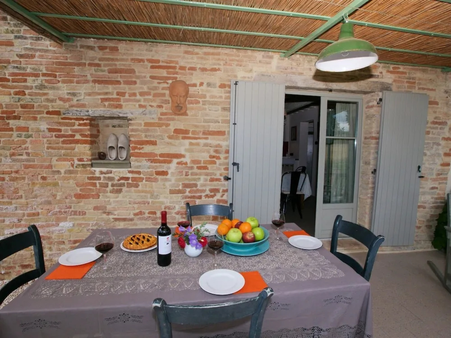 Spacious Mansion in Corinaldo with Barbecue