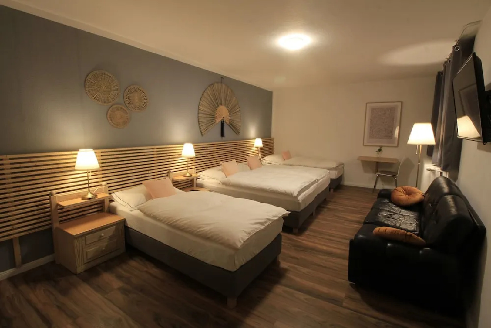 Asia Dreieck Pension Zimmer