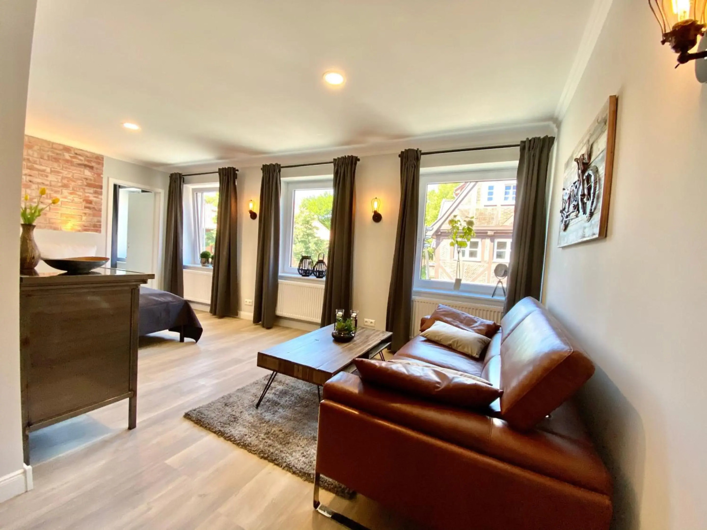 Schöne Ferienwohnungen teilweise mit Dachterrasse im Herzen von Itzehoe