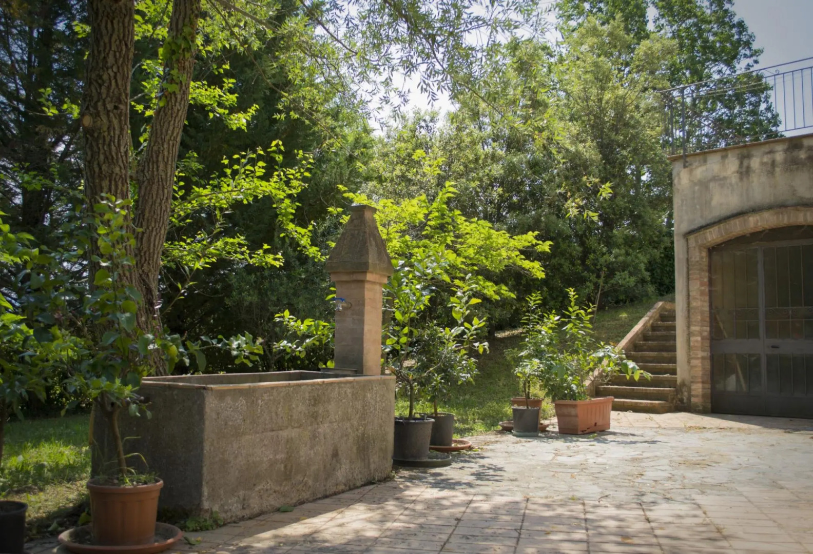 A total immersion in greenery and tranquillity.-Casale LUISA