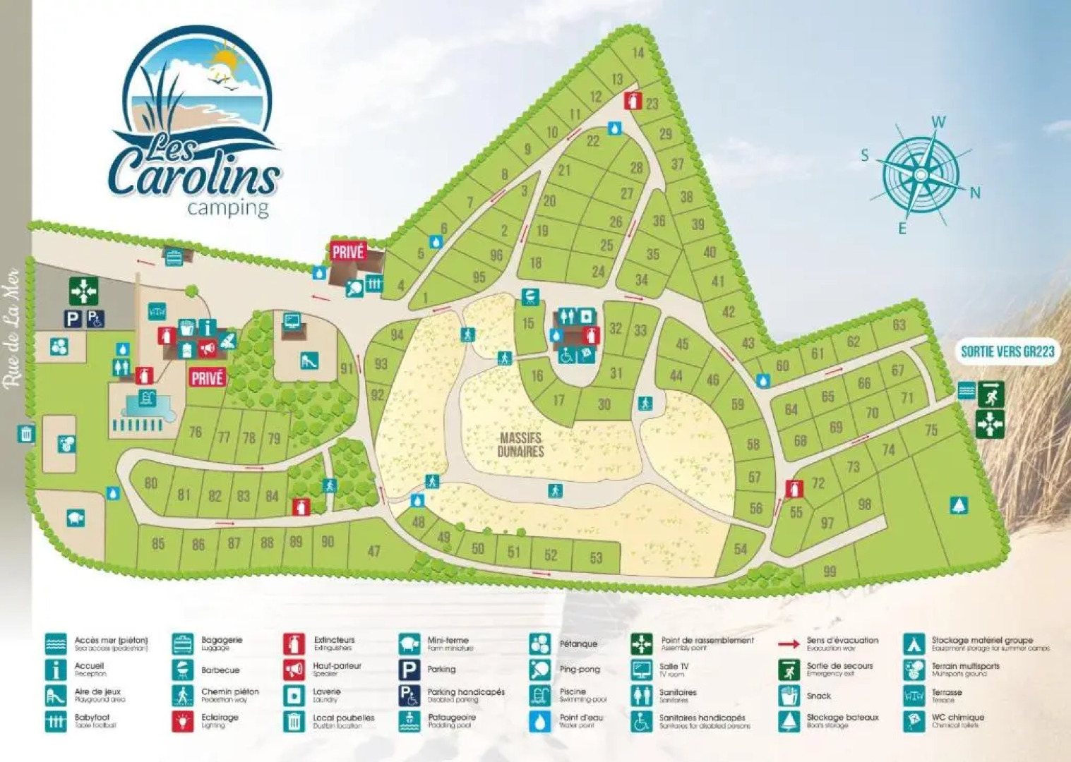 Camping les Carolins