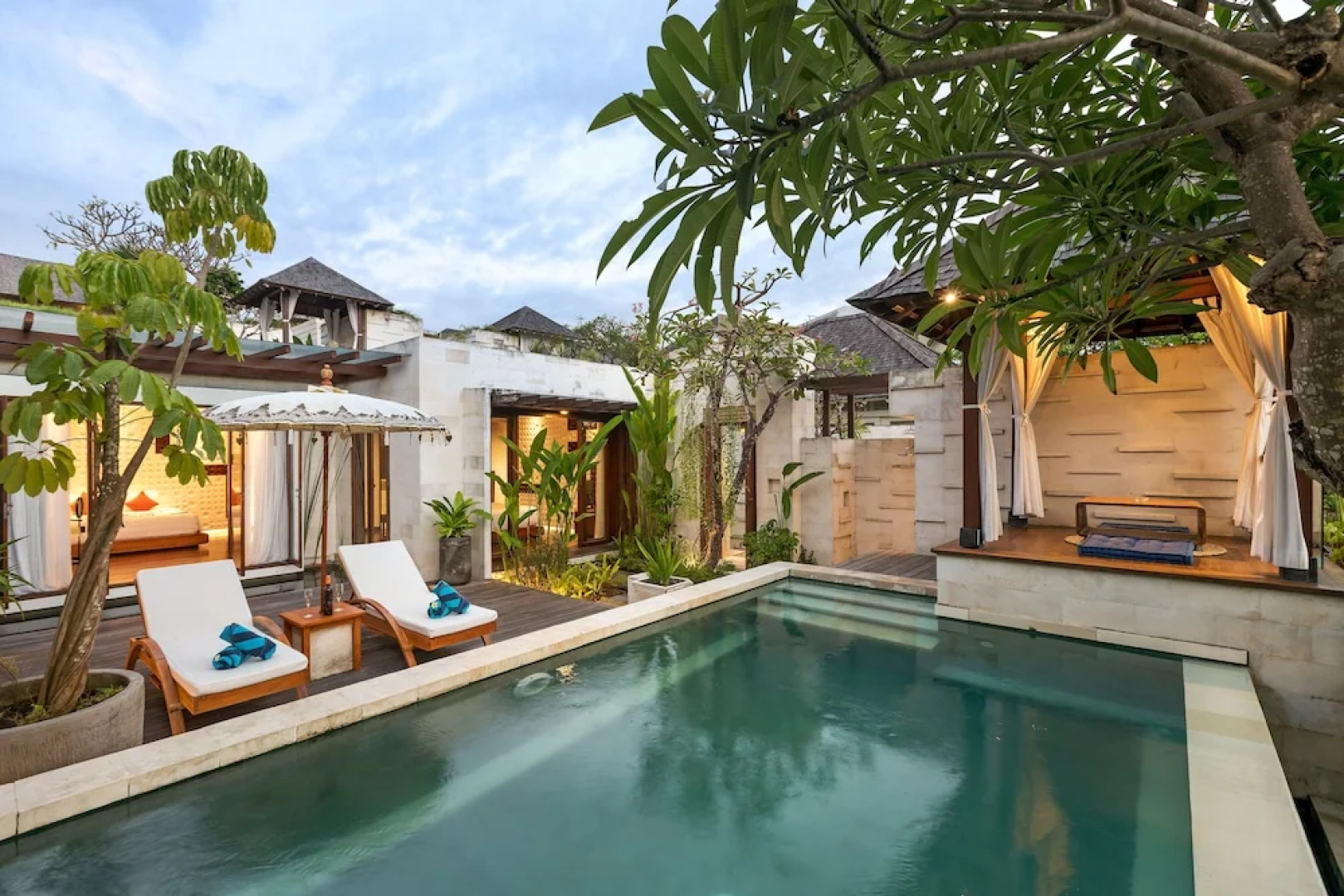 Fascinating Beachfront 2 Br Villa in Seminyak