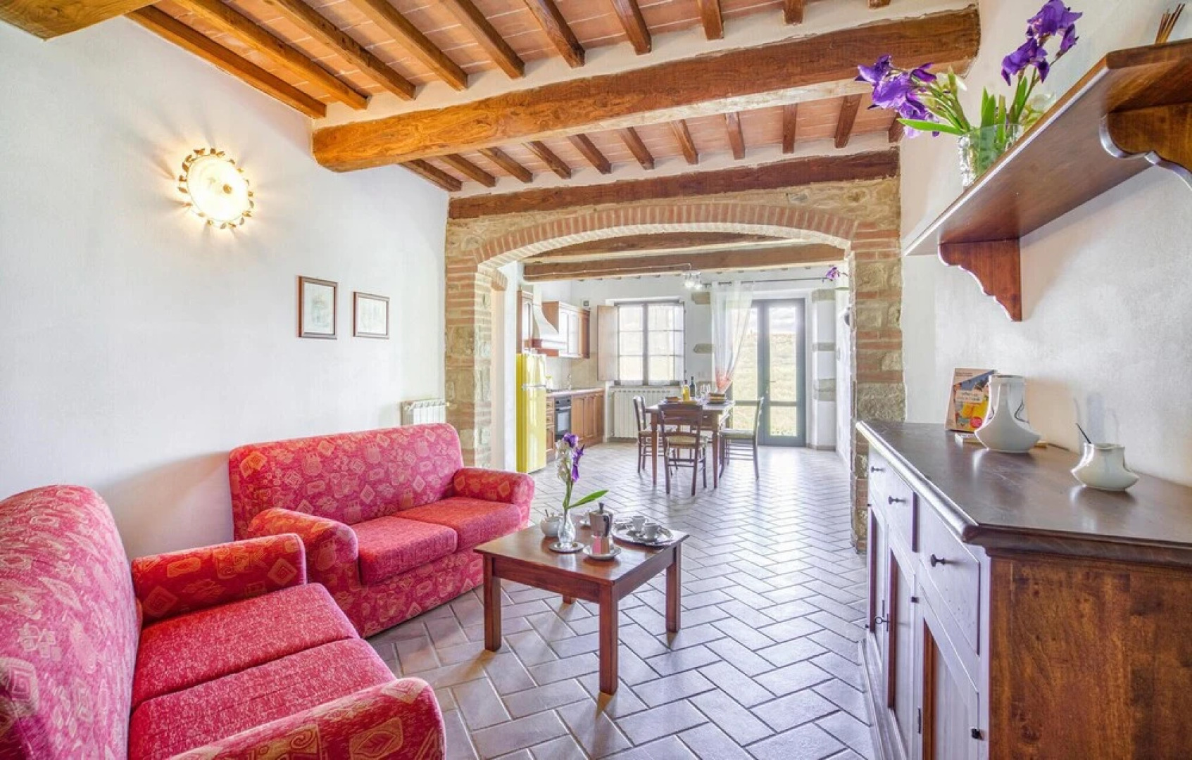 Awesome Apartment in Radicondoli Belforte 53030 With Outdoor Swimming Pool, Wifi and 2 Bedrooms