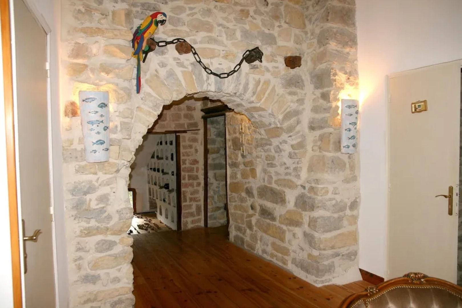 Apartment With 3 Bedrooms in Grospierres, With Wonderful Mountain View