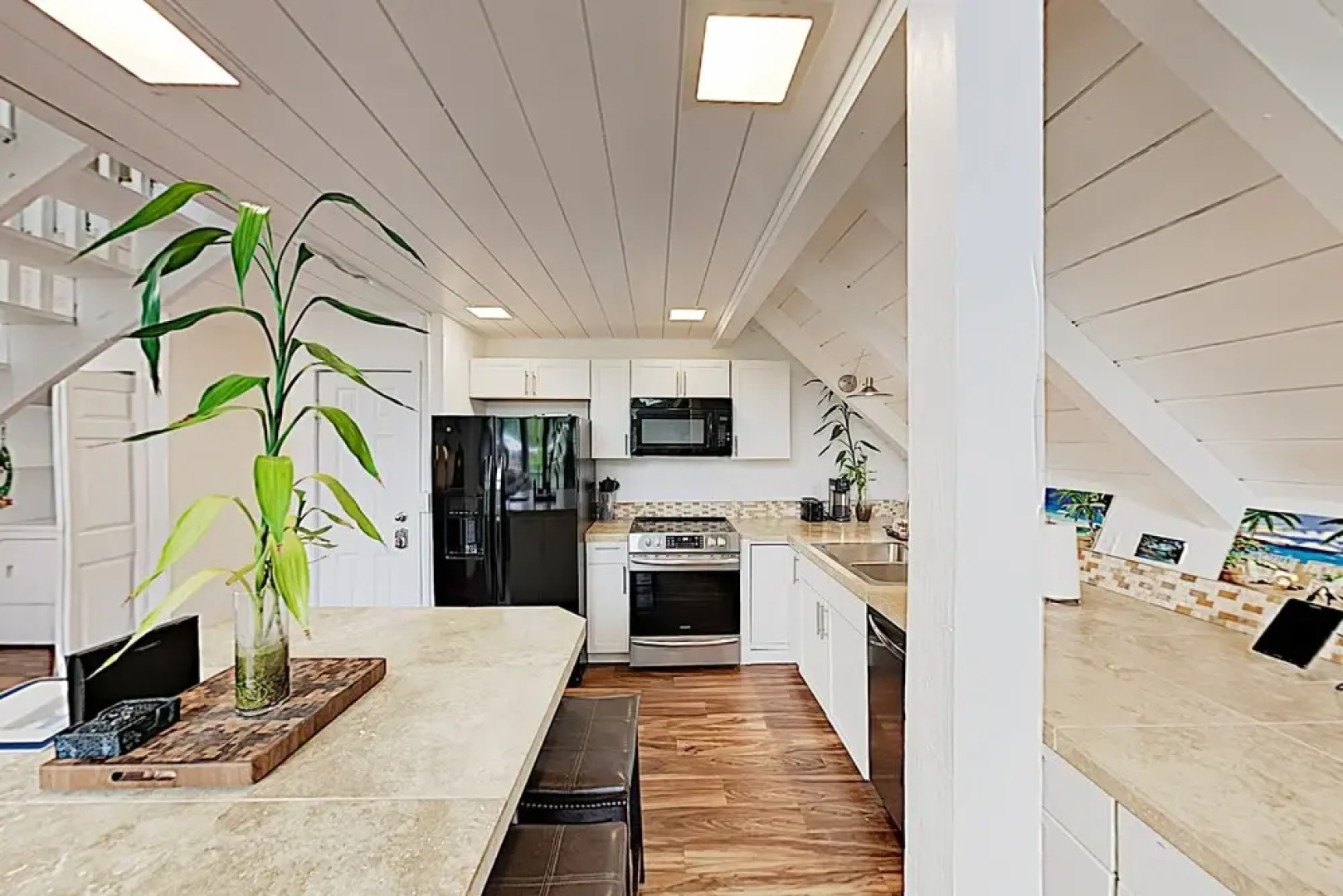 New Listing! Remodeled A-frame W/ Deck & Balcony 3 Bedroom Home