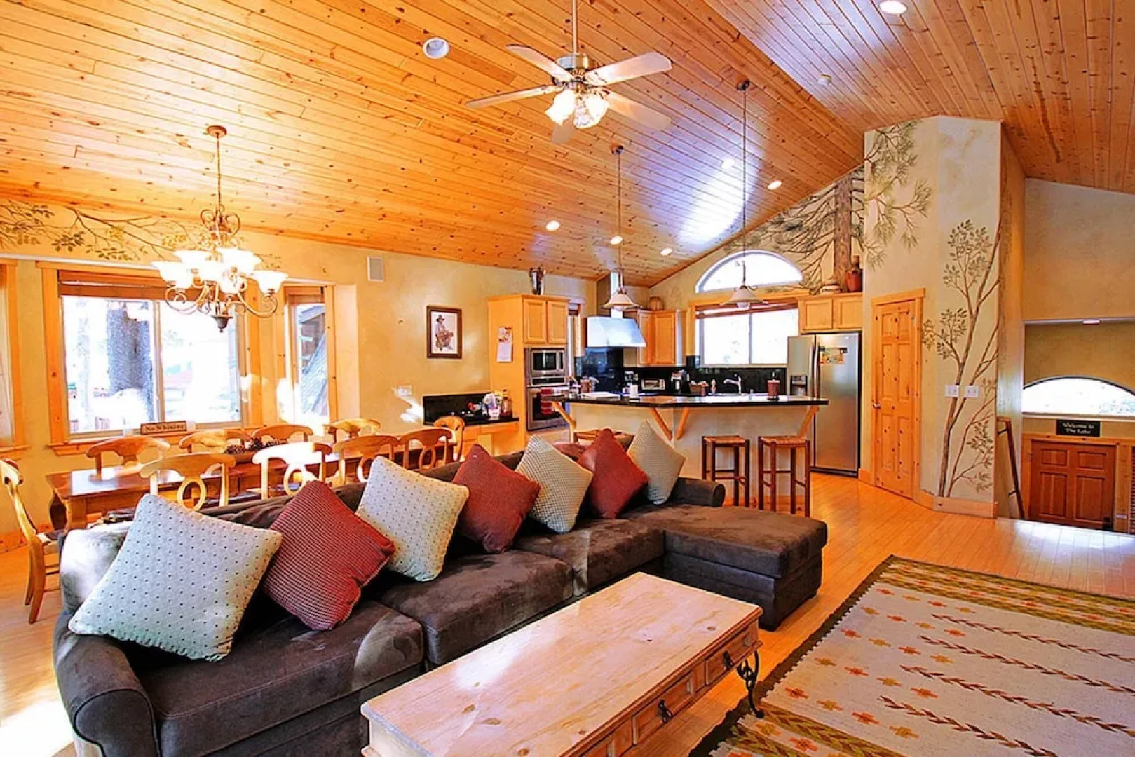 The River Rock Lodge Home 4 Bedrooms 3 Bathrooms Home