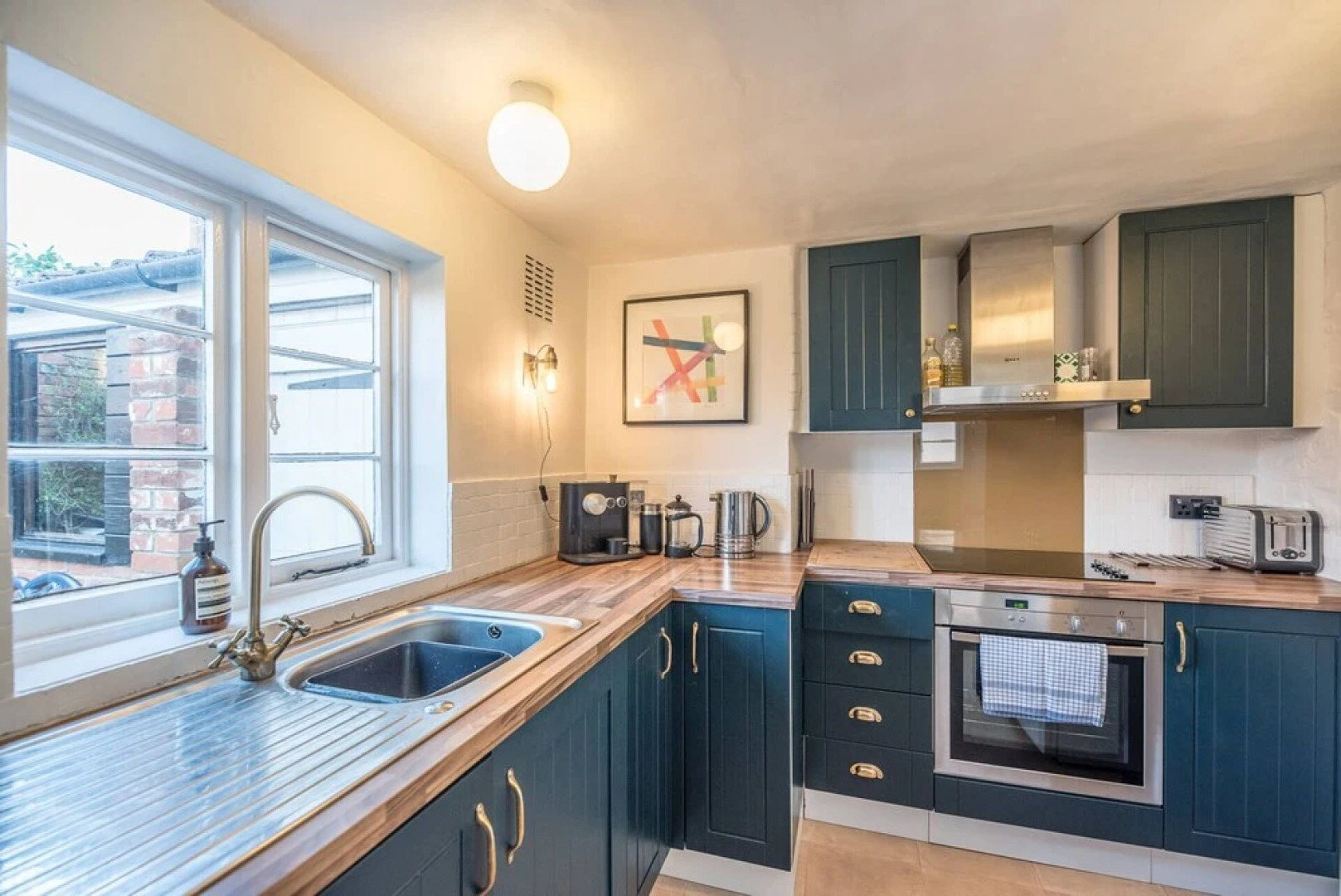 Hall Cottage, Bramfield From Air Manage Suffolk