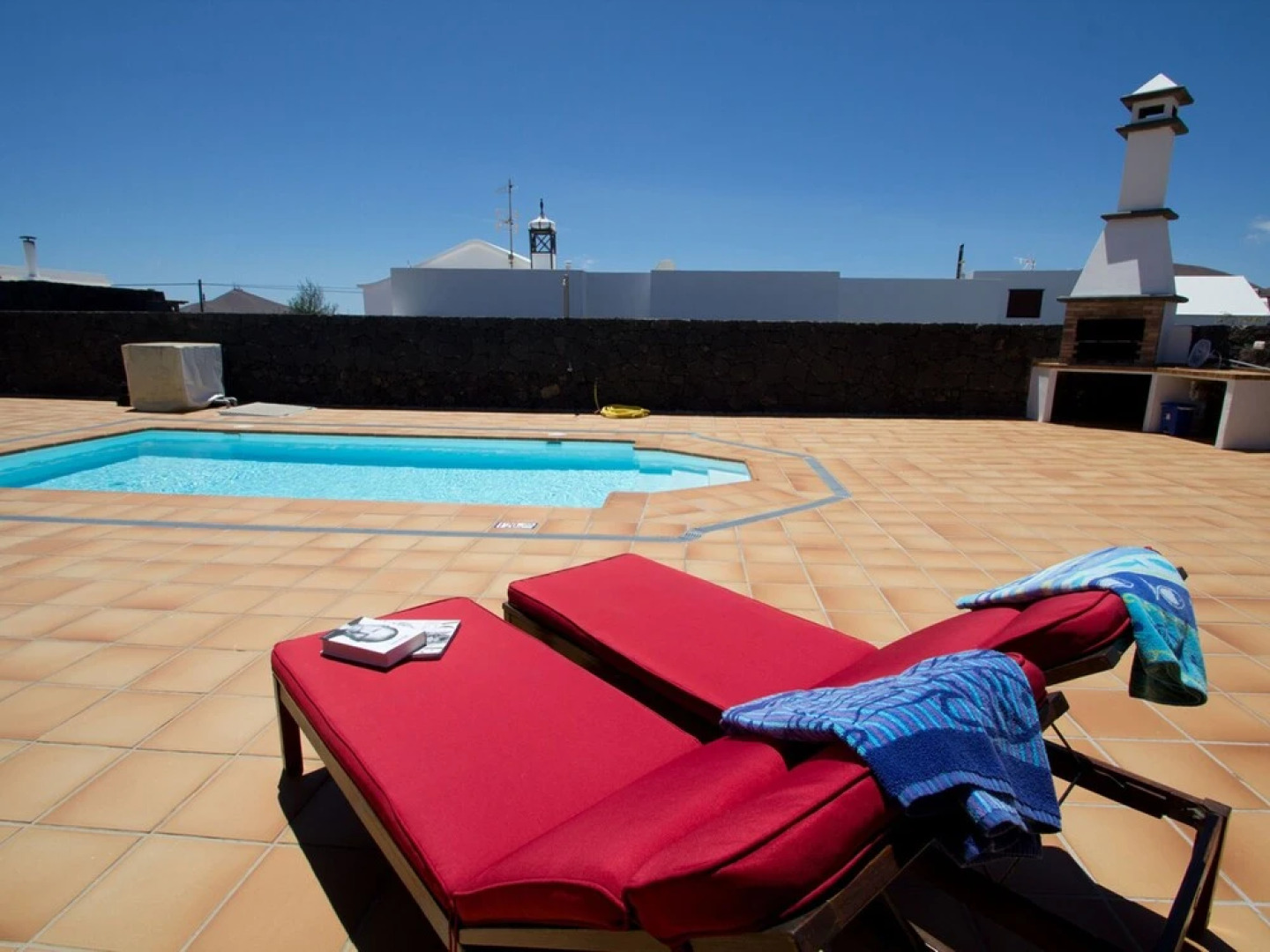 Very Centrally Located, Detached Villa With Private Swimming Pool in Lanzarote