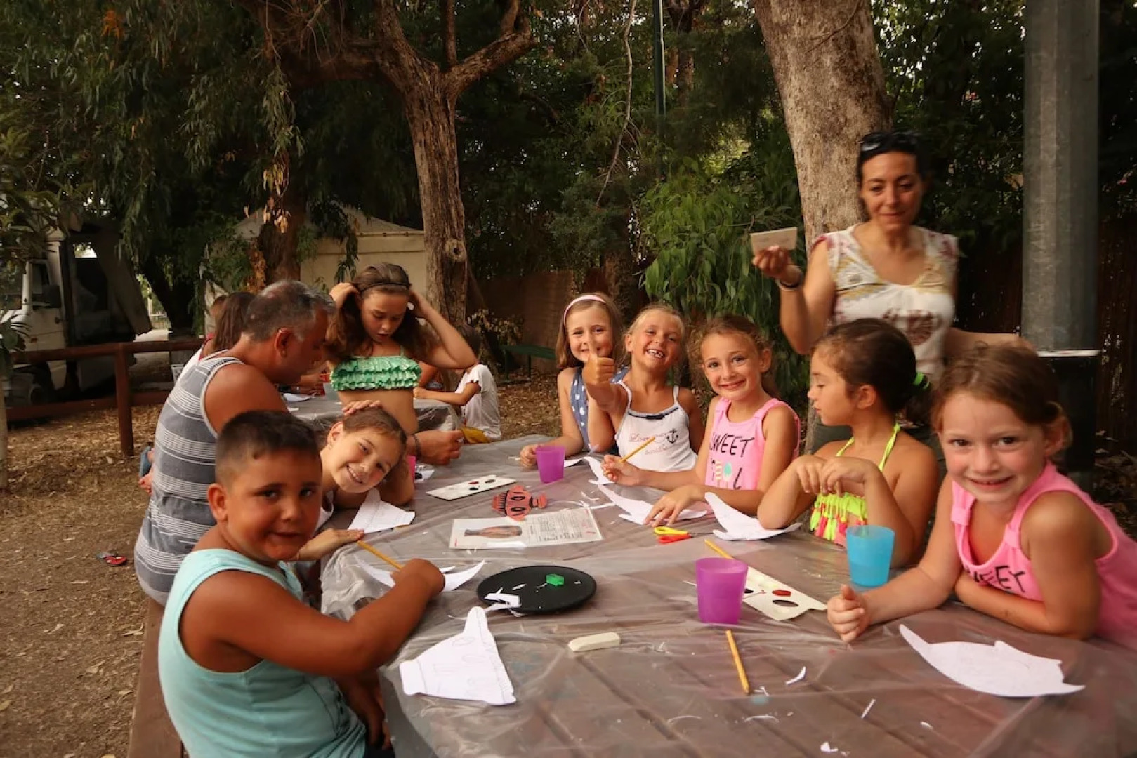 Happy Camp in Camping Village Paestum