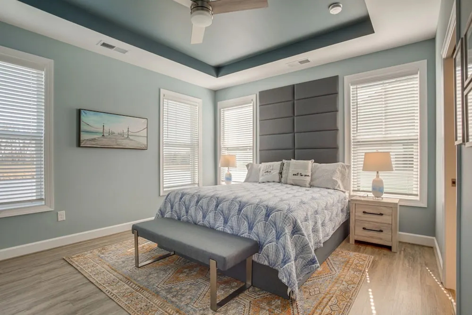 Screened Porch, Outdoor Shower: Millville Villa