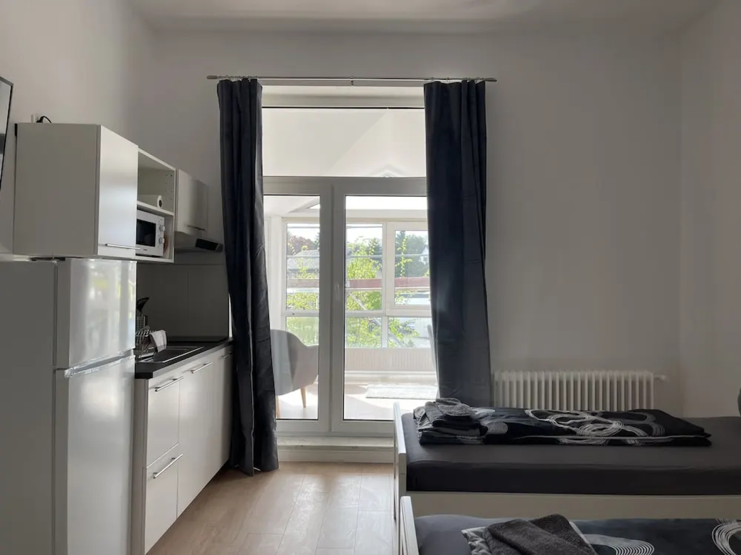Two-bed studios for fitters