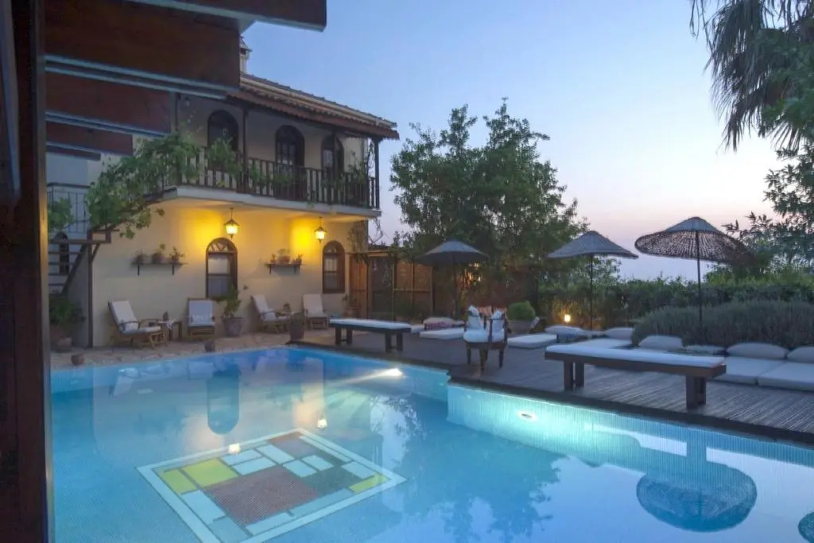 Villa With 6 Bedrooms in Fethiye, With Wonderful sea View, Private Pool, Enclosed Garden - 2 km From the Beach