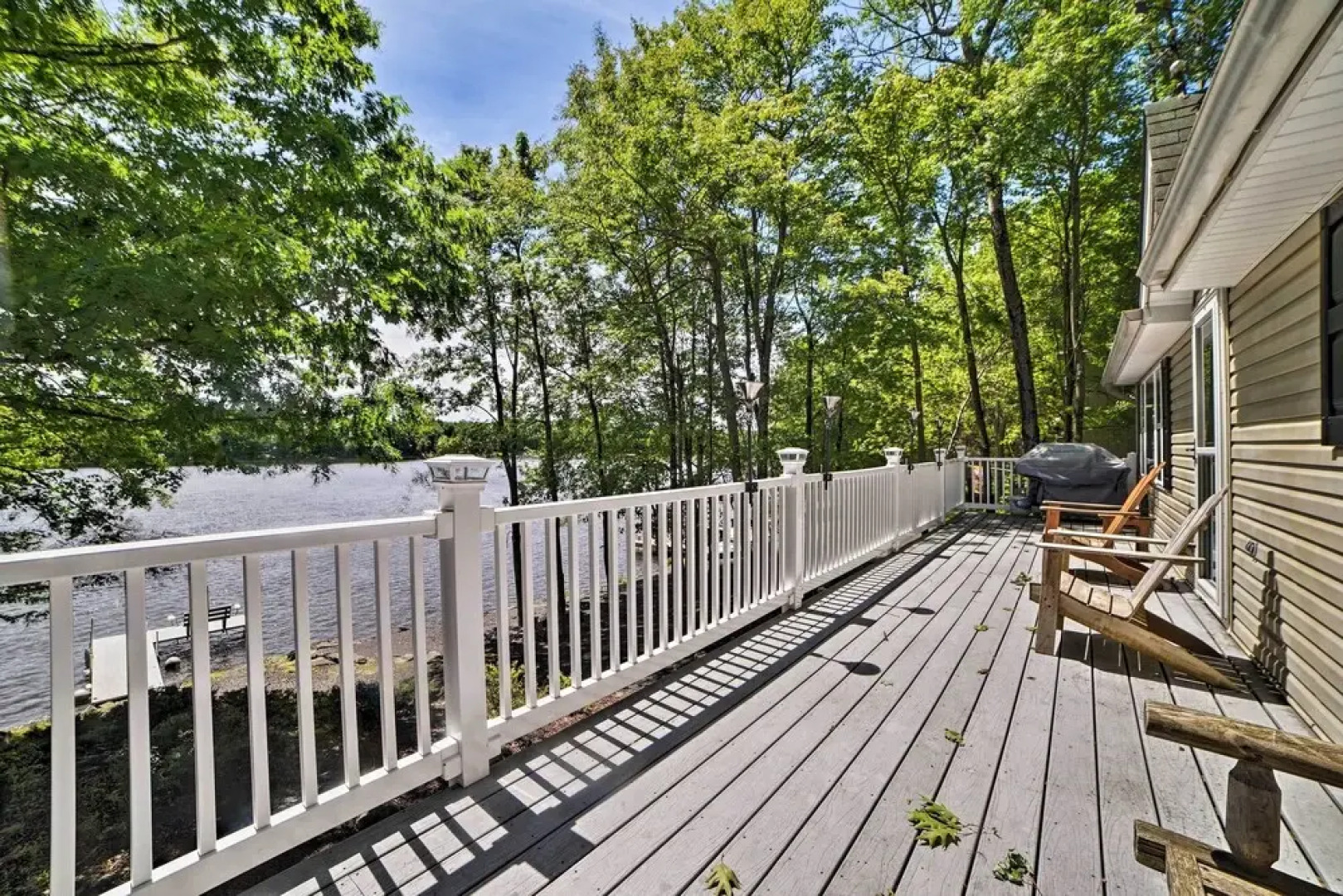 Waterfront Pocono Lake Home w/ Private Dock!