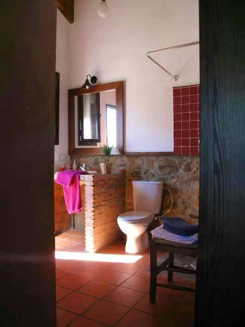 Villa With 3 Bedrooms in Monesterio, With Wonderful Mountain View, Private Pool, Enclosed Garden