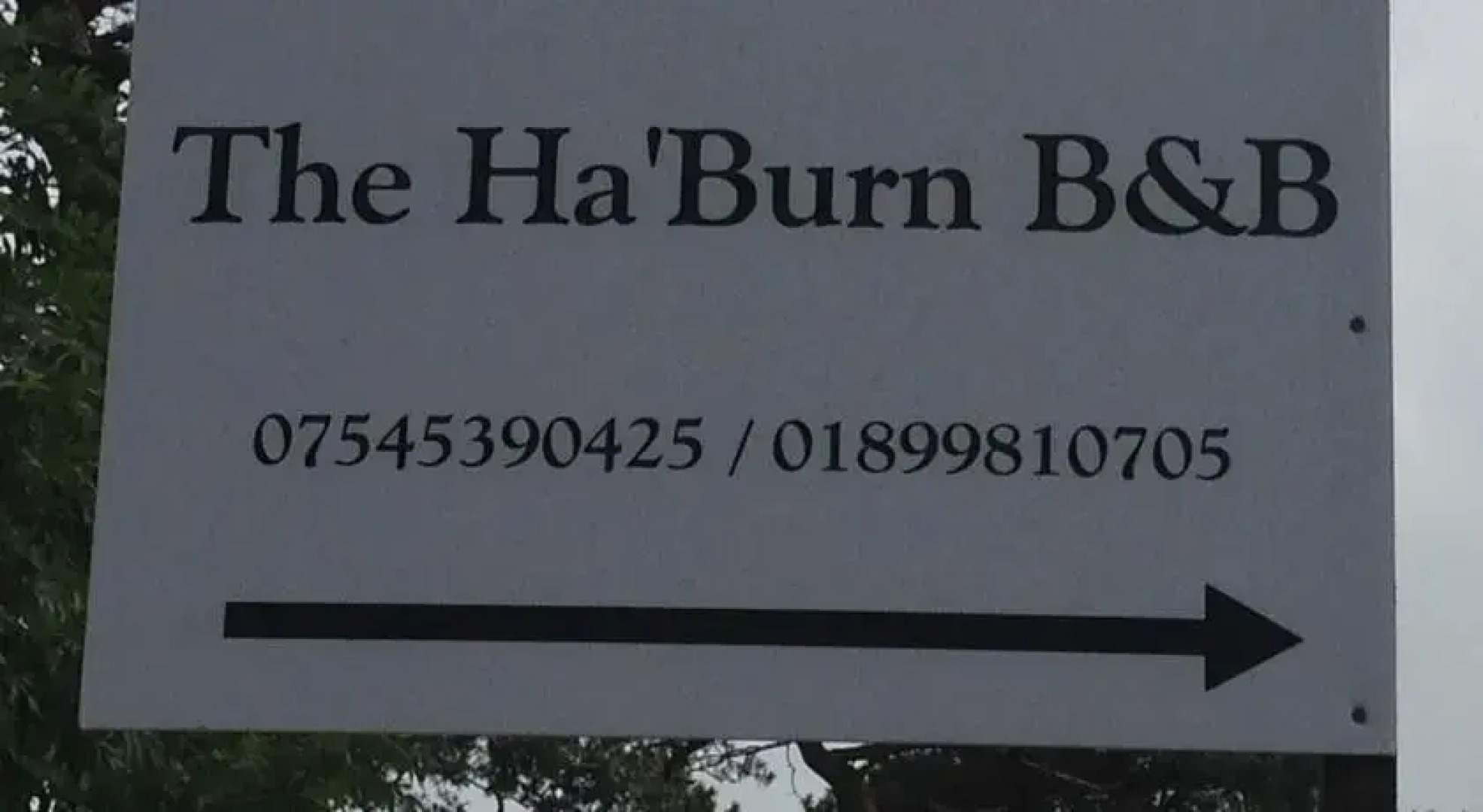 The HaBurn Bed & Breakfast
