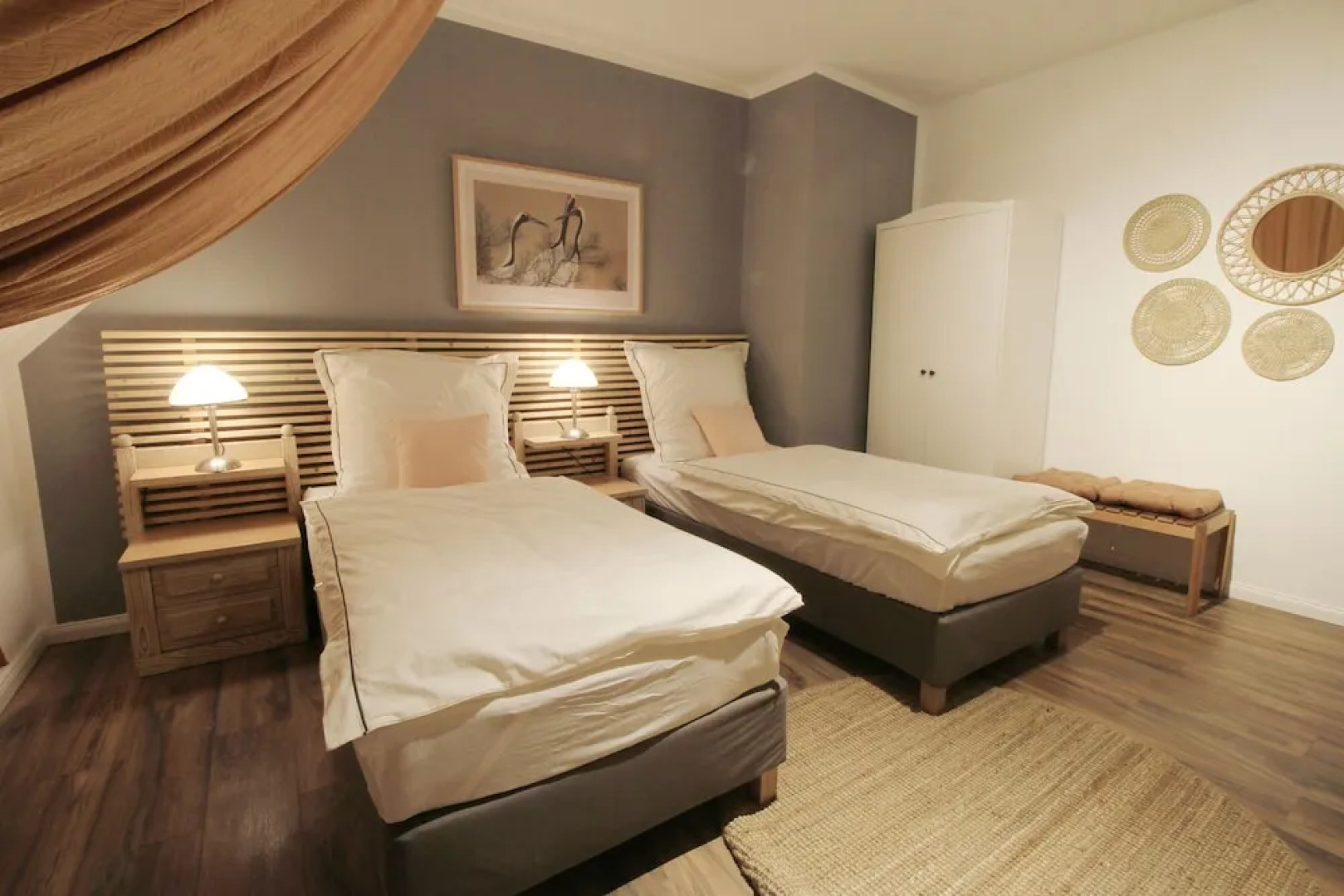 Asia Dreieck Pension Zimmer