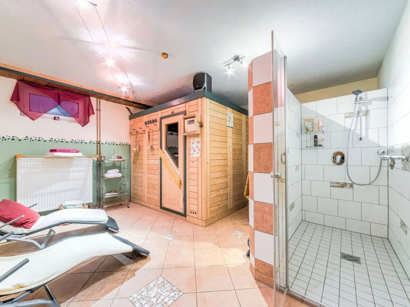 Apartment in Marktrodach With Sauna & Garden