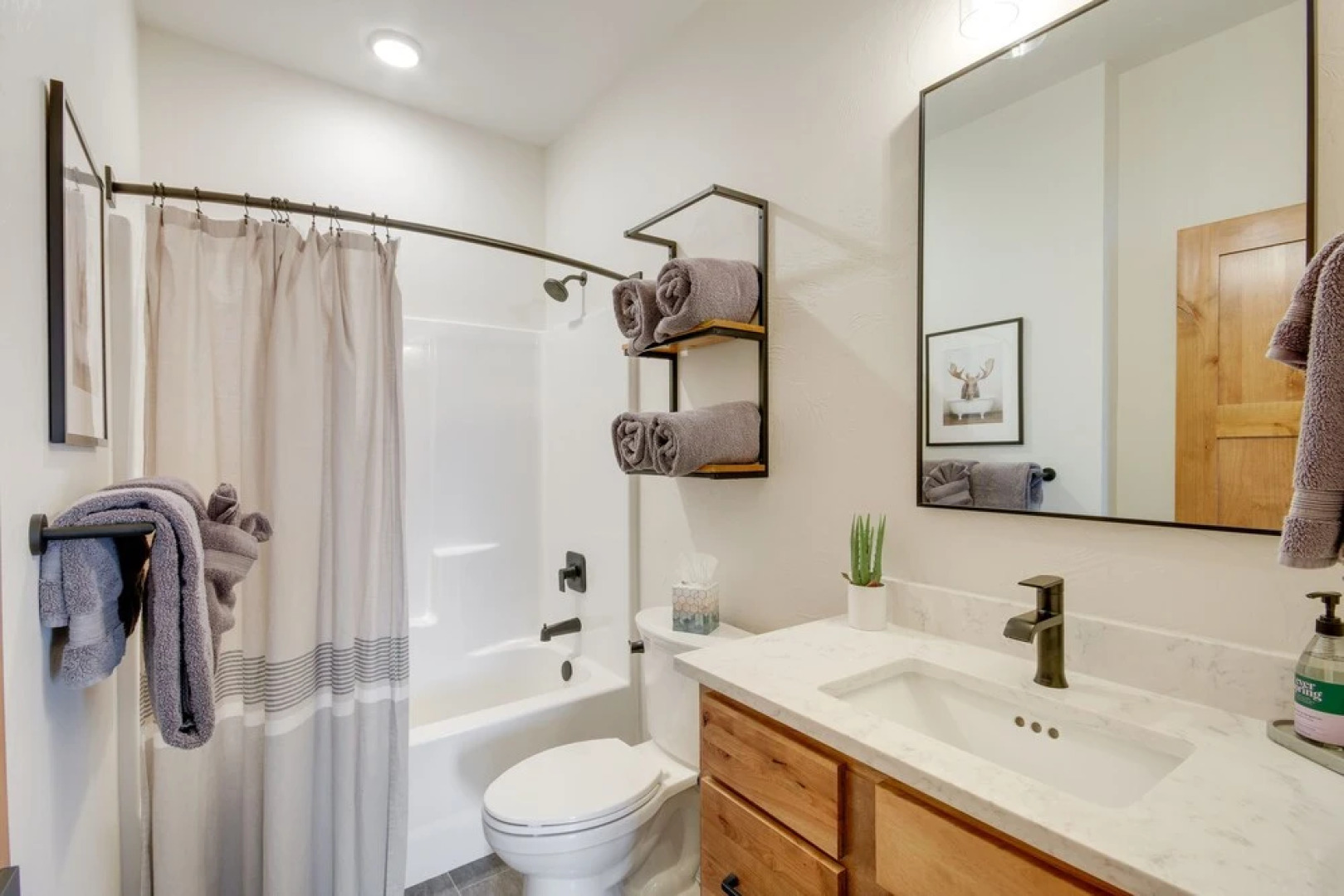 Hot Tub & Deck at Red Lodge Retreat